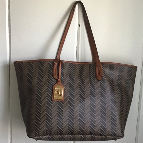 Lauren Ralph Lauren Collection Large Tote - Picture 6 of 11